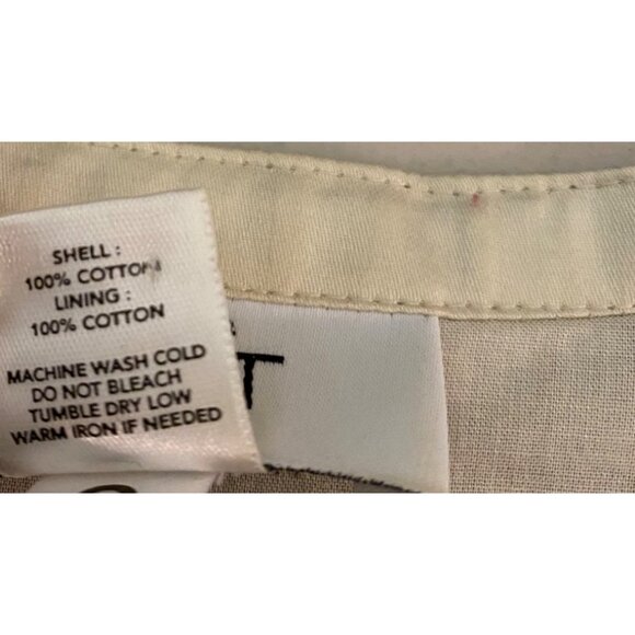 Ann Taylor Loft Petites Black & White Floral Sleeveless Ruffle Front Dress 2P - Picture 5 of 9